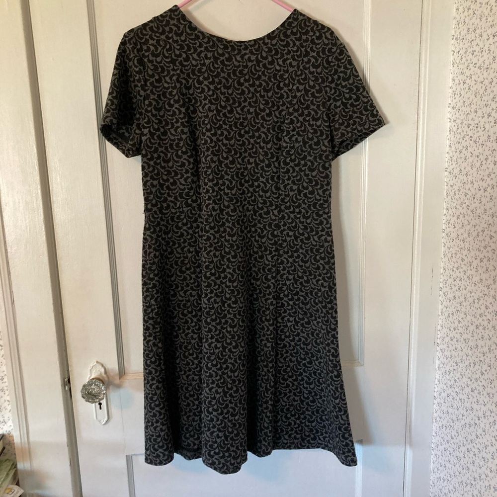 LOFT fit-and flare dress.